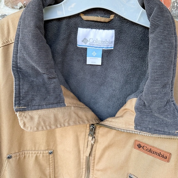 Columbia Men's Loma Vista Fleece-Lined Work Jacket Delta/Shark 1619771 XXL 2XL - Picture 8 of 8